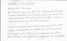 Carta A Mi Madre Paraguay Mi Pais