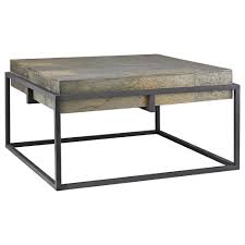 Atelier Monochromatic Slate Coffee Table With Metal Base Coffee Table Slate Coffee Table Coffee Table Furniture