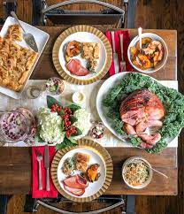 This dish is made up of: Christmas Dinner Menu Ideas Plan A Memorable Meal For Your Family Christmas Dinner Menu Traditional Christmas Dinner Menu Christmas Ham Dinner