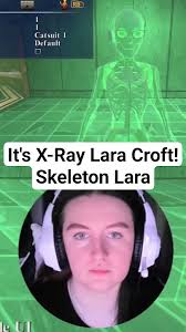 Skeleton Lara #tombraiderremastered #laracroft #gaming #tombraider5  #tombraiderv #tombraider