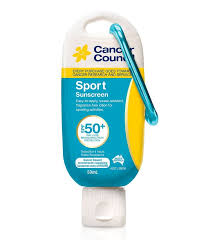 Sunscreen and skin cancer prevention. Cancer Council Sport Spf50 Sunscreen With Ezi Clip Target Australia