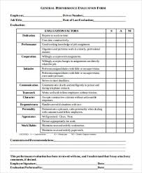 We should have asked ourselves. Free 12 Sample Evaluation Forms In Ms Word