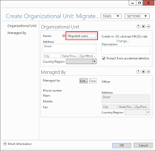 Creating New Ad Users In A Specific Organizational Unit