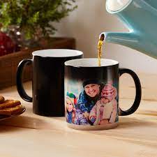 Coffee cup that changes with heat. Magic Color Changing Mug Heat Changing Mugs Vistaprint