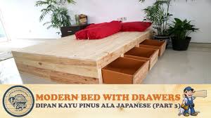 Pembahasan contoh desain model gambar bentuk rumah minimalis, idaman, modern, impian, foto sketsa, interior sederhana 1 lantai 3 kamar tidur tampak depan tahun 2020 Tempat Tidur Modern Desain Baru Ala Jepang Dg Kotak Tempat Barang Diy Bed With Drawers Part 3 Youtube