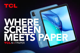 TCL Mobile - TCL NXTPAPER uses a brand ...