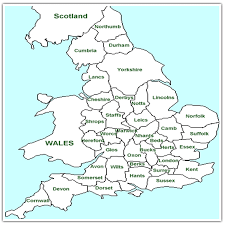 From the printable blank uk map, we can tell that it is not just england that is called the united kingdom but it is a combination of both great britain and northern ireland. Blank Map Counties England Wales World Map With Countries
