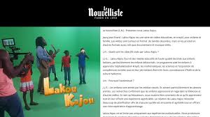 Talk:le nouvelliste (haiti) jump to navigation jump to search. Le Nouvelliste Haiti S Premier Newspaper Covers Lakou Kaou Blue Butterfly Collaborative