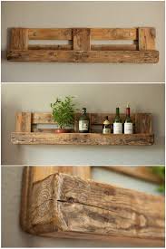 40 Ideen Und Vorschlage Wie Sie Ein Regal Selber Bauen Fur Die Kuche Gewurze Ol Uswkrauter Th Wooden Pallet Shelves Pallet Wood Shelves Diy Pallet Projects