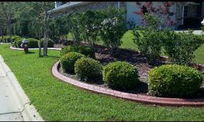 Turner Meadows Entrance Pensacola Florida Landscape Concrete Curbing Landscape Pensacola