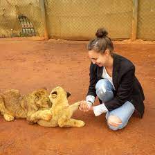 The Lion Park Johannesburg South Africa I Get To Play With Simba Childhood Dream Came True Baby Animals Africa Animals