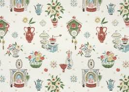 Vintage wallpaper french country floral yellow & blue motif. 45 Vintage Kitchen Wallpaper On Wallpapersafari