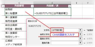 改行を消すclean関数 改行を空白に置換えるsubstitute Char Tschoolbank 作 るバンク
