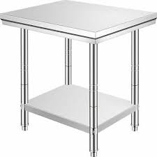 Is a charming modern addition to your kitchen to provide storage, prep space, and serving space. Business Office Industrial Heavy Duty Table Food Prep Workbench Stainless Steel Backsplash Storage Kitchen Prep Tables