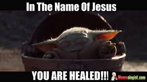Collection of best funny baby yoda the child memes, funniest baby yoda egg eating memes, the mandalorian season 2 memes. Funny Baby Yoda Preacher Gif Funny Babies Funny Star Wars Memes Yoda