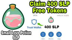 Claim Free 400 Slp Tokens Airdrop In Trust Wallet Small Love Potion My Crypto Diary Youtube