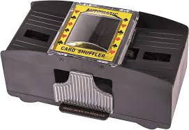 The riffle shuffle is great for poker and/or magic tricks. Best Automatic Card Shuffling Machine 2021 My Gear Expert