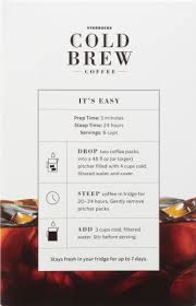 Get quick answers from starbucks coffee inc staff and past visitors. Starbucks Black Cold Brew Ground Coffee 8 6 Oz Food 4 Less