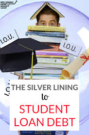 The Silver Lining To Student Loan Debt Student Loan Debt Student Loans Debt Relief Programs