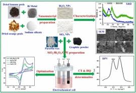 Green synthesized SiO2/Bi2O3 nanocomposite sensor for catechol and  hydroquinone detection in water