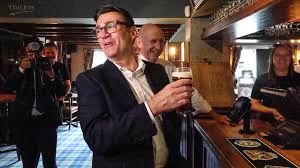 Andy Burnham accused of 'bunking off for jolly abroad'