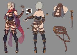 View an image titled 'princess elizabeth art' in our the war of genesis iv: Female Concept Art Character Design Novocom Top