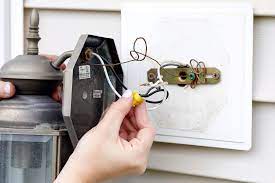 Most exterior light fixtures come pre. How To Replace An Outdoor Light Better Homes Gardens