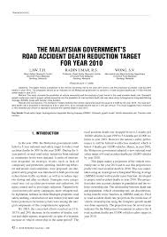 Find truck accident law offices and lawyers in malaysia for your city. Pdf The Malaysian Government S Road Accident Death Reduction Target For Year 2010
