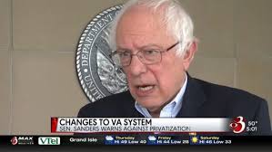 Sanders against privatizing Veterans Affairs; local vets split