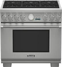 The more btus the range puts out, the more. Thermador Prg366jg 36 Inch Pro Style Gas Range With 6 Sealed Burners 5 5 Cu Ft Convection Oven 22 000 Btu Power Burner Extralow Simmer Burners Telescopic Racks Self Cleaning Mode And Star K Certified Natural Gas