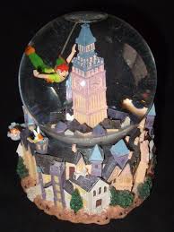 Disney Peter Pan Water Globe 50th Anniversary Disney Snow Etsy Peter Pan And Tinkerbell Peter Pan Disney Disney Snowglobes