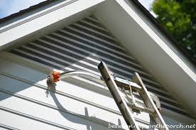 Set a circular saw to cut just deep enough through the siding and sheathing. Keep Bats Out Of The Attic By Screening Over Gable Windows