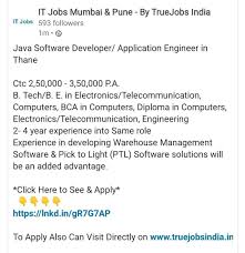 Pin On Truejobs India