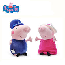 Peppa pig has been broadcast in over 180. 19 30cm Original Genuine Peppa Granny Grandpa Pig Plush Toy Kawaii Plush Animal Bedding Sleeping Pillow Birthday Kids Gift Buy At The Price Of 6 85 In Aliexpress Com Imall Com