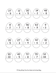 The reality is that math problems can help students learn how to navigate the world around them in some really practical ways, strengthening rationale thought, prob. Free Printable Easter Addition Subtraction Multiplication Division Math Worksheets
