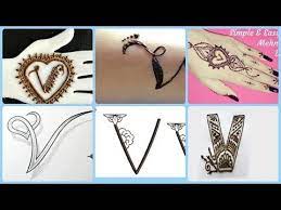 Watch video ek duje ke vaaste 5th march 2021 full episode 200 online by sonyliv shaurya aur anokhi ki kahani 6th march 2021 video episo V Letter Mehndi Designs Alphabetical Latest Mehndi Designs Ideas Artofit