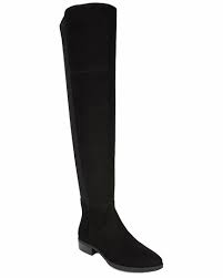 pam over the knee suede boot