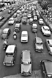 Traffic on Marine Drive, Mumbai, India, 1980 Photography by Jagdish Agarwal  | Saatchi Art