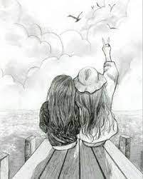 Best friends are one of the nicest things in life. Best Friend Sketch Drawings Of Friends Bff Drawings Best Friend Drawings