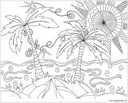Here you'll easily find all top characters from a cartoon, computer games, or tv series. Sunny Beach Coloring Pages Beach Coloring Pages Coloring Pages For Kids And Adults