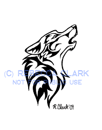 Howling Wolf Tattoo By Insaneroman On Deviantart Howling Wolf Tattoo Wolf Tattoos Tribal Wolf Tattoo