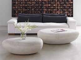 Phillips Collection River Stone Roman 42 Wide Oval Coffee Table Stone Coffee Table Living Room Coffee Table Coffee Table Design