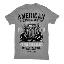 Download American Classic Gangster Tshirt Designs Shirt Designs T Shirt