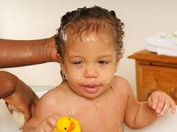 When they're newborns, you bathe them sparingly. When Can I Start Using Regular Soap On My Baby Babycenter