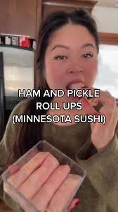 Ham and Pickle Roll Ups: A Midwest Sushi Delight