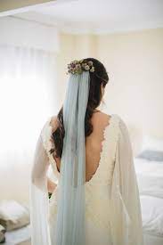 Unique Bridal Looks Colored Wedding Veils Wedding Dresses Bridal Headpieces Colored Wedding Dress