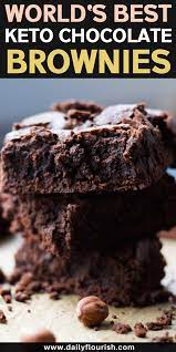 Best Keto Brownies In The World Recipe Sugar Free Brownies Free Desserts Sugar Free Desserts