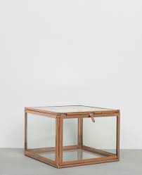 Boite En Verre Et Metal Boites En Verre Table Basse Pimkie Home