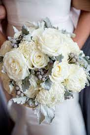 See more ideas about wedding bouquets, wedding flowers, bridal bouquet. Snowy Michigan Ballroom Wedding Winter Wedding Bouquet Winter Wedding Bouquet White White Winter Wedding