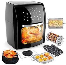 Amazon Com Audew Air Fryer Oven With 12 7qt Large Capacity 7 In 1 Multi Use Digital Air Fryer 1700w 110v Electric Hot Deep Air Fryer Cooker Air Fryer Fryer